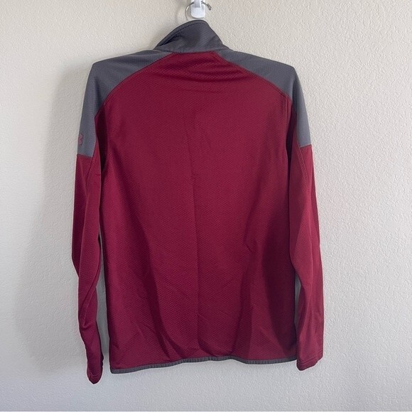 Under Armour 3/4 Zip Hoodie Pullover Adult Small - Good Condition - Picture 3 of 8